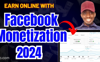 Earn Money Online from Facebook Monetization
