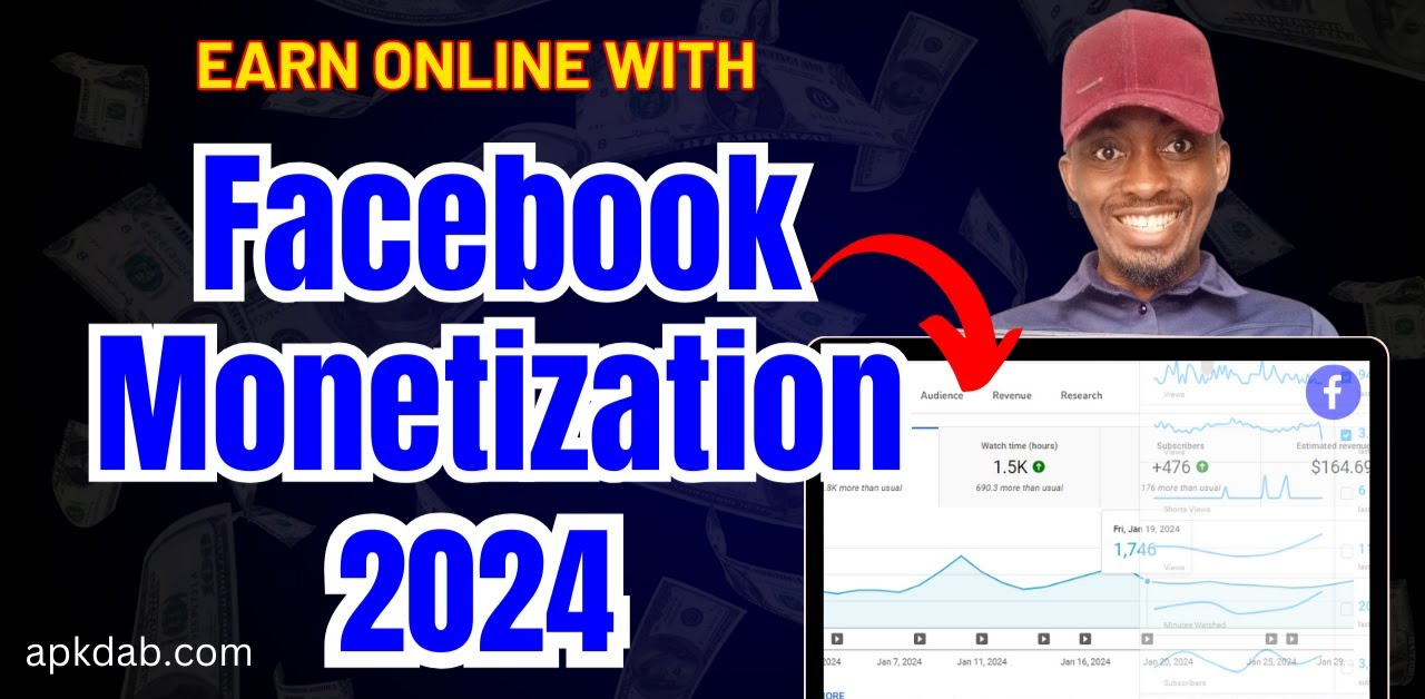 Earn Money Online from Facebook Monetization